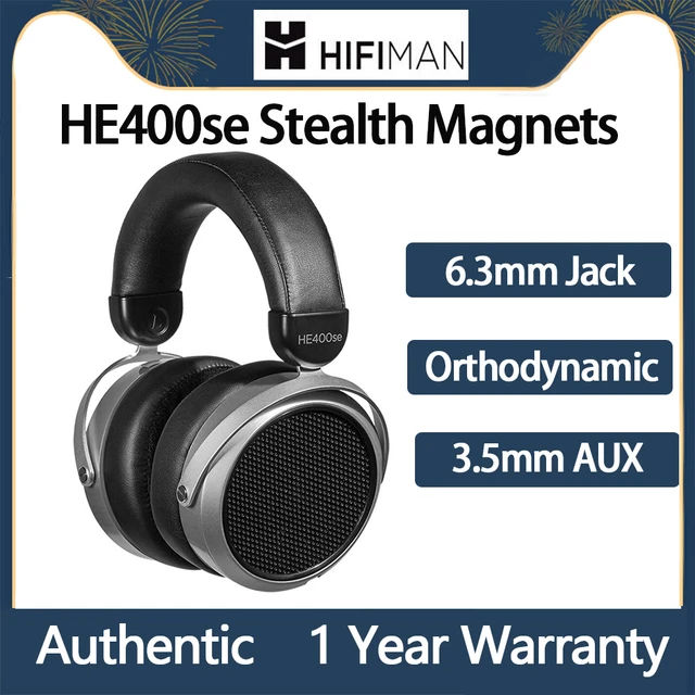 Original HIFIMAN HE400se V2 Stealth Magnets Version Headphone Hi-Fi 32ohm  Over-Ear Open-Back Full-Size 3.5mm 6.3mm Wired Headset - AliExpress 44