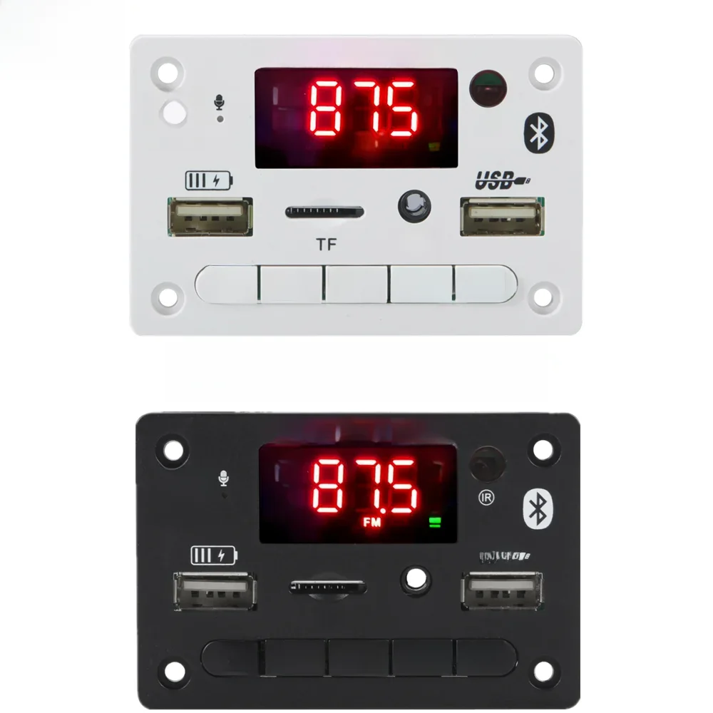 Módulo sem fio da placa de decodificação do carro, USB MP3 Player, Slot para cartão TF, FM com