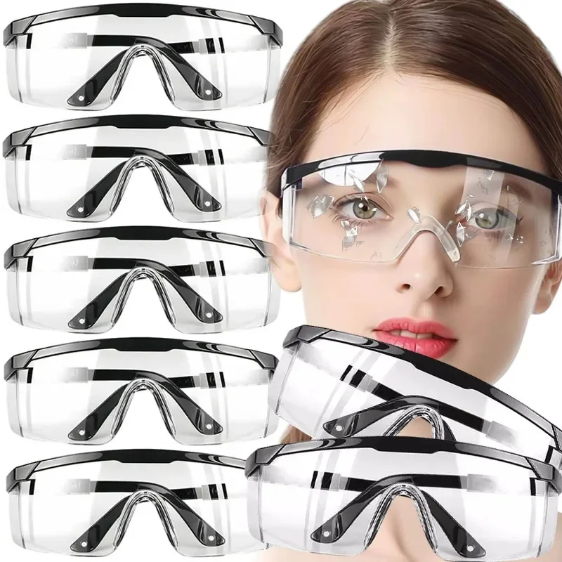 AliExpress NONE Anti-Splash Work Safety Glasses Eye Protecting Lab Goggles Protective Industrial Wind Dust Proof Goggles Cycling Glasses
