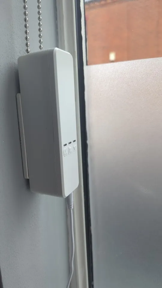 MOES Tuya WiFi Smart Motor Electric Chain Roller Blinds Shade Shutter Drive RF Remote Kit Smart Life App via Alexa/Google photo review