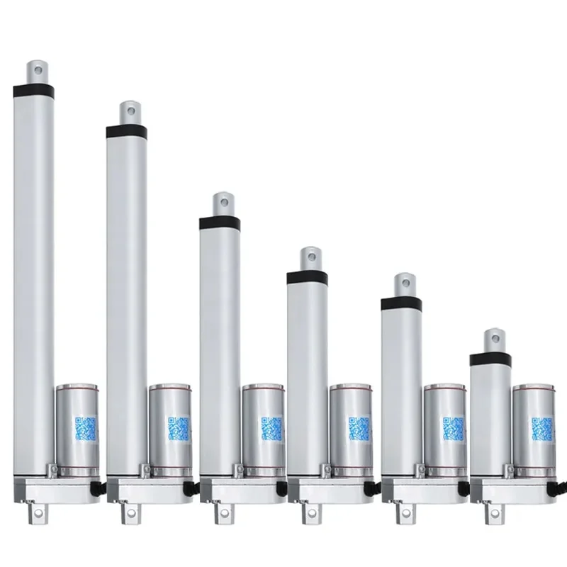 Lineaire actuator 50/100/150/200/250mm slag 12V 24V lineaire actuator motor 100/300/500/700/1000/1200/1500N - afbeelding 2