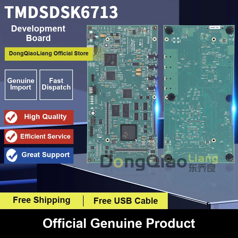 In stock: TMDSDSK6713 TI DSP Development Board – TMS320C6713 STARTER KIT