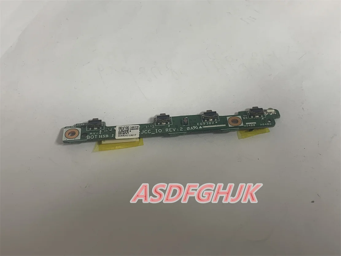 

Used P2JCC IO REV 2.0 switch board for Acer Aspire Switch Alpha 12 SA5-271 271P N16P3 WITH CABLE TESED OK