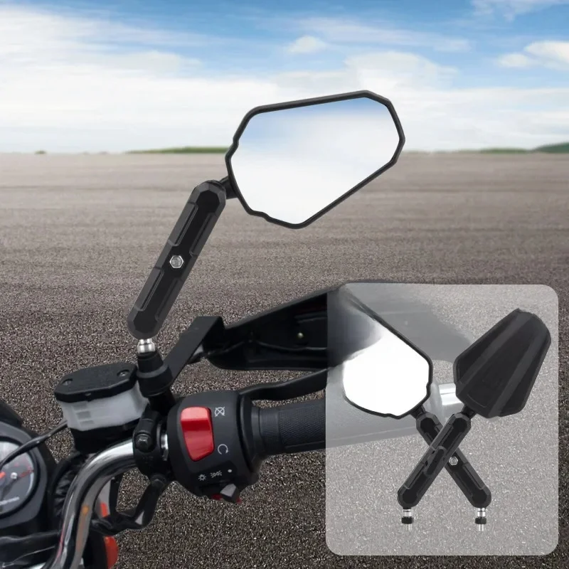 Opvouwbare motorfiets achteruitkijkspiegels off-road Adv brede zijspiegels voor KTM 390 Duke 790 890 Adventure R 1050 1090 Adventure /R - afbeelding 2