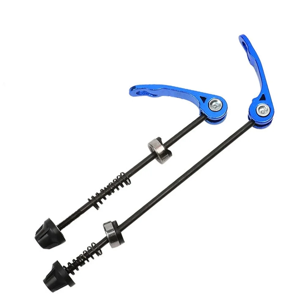 AliExpress NONE Bicycle Wheel Hub Skewers Front Rear QR Quick Release Axis Skewer MTB Road Bike Clip Lever Axle Titanium Alloy Bike Accessories