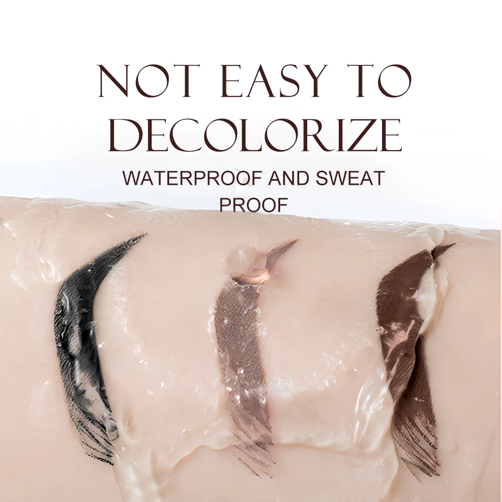 EyebloggGel longue durée 4 documents | Teinte de sourcils imperméable pour sourcils naturels, définis et VolAcquisInterface | Smudge-Verde, saillant