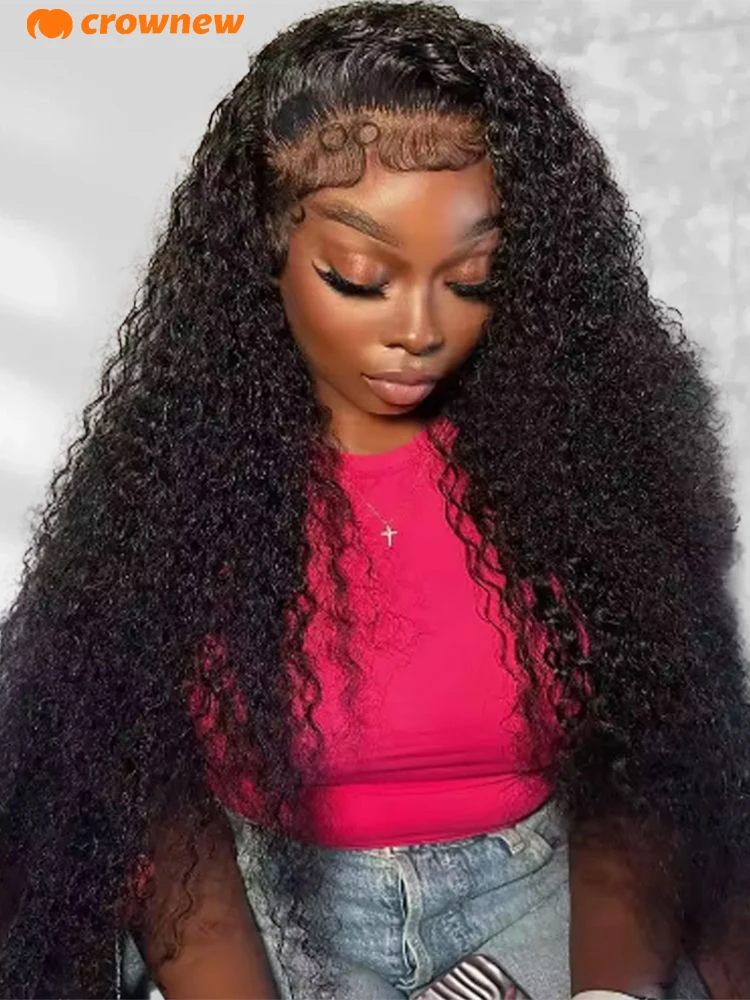 Curly Human Hair Wi… - image