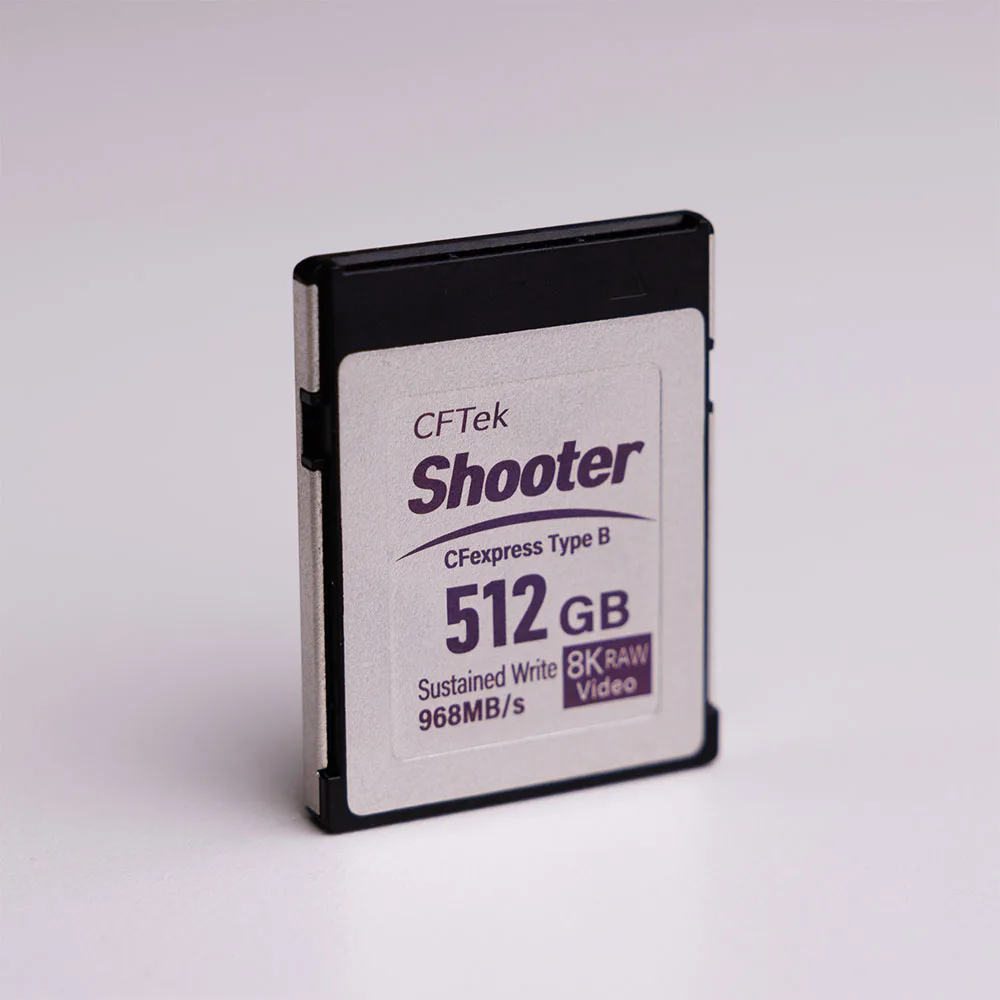 CFTek Shooter CFexpress Type B Memory Card 512GB