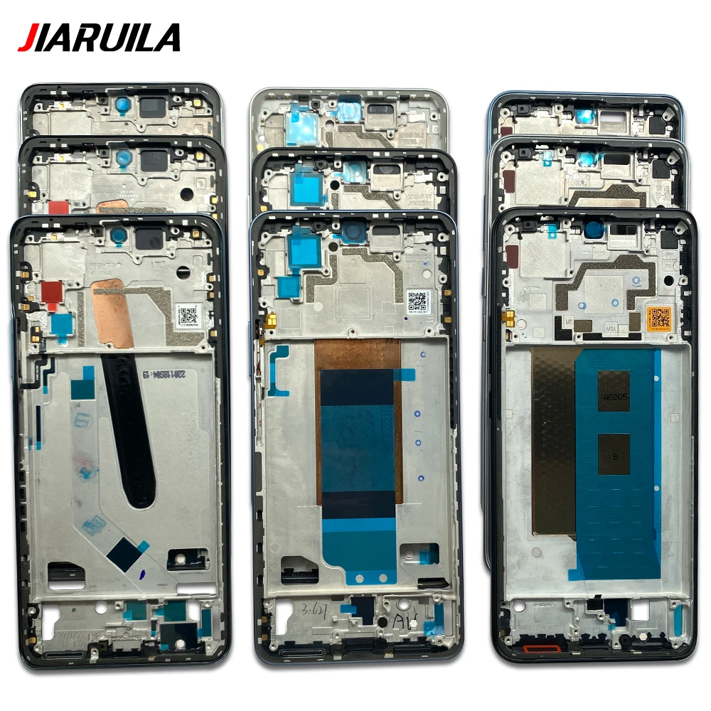 New Front Housing LCD Frame Bezel Plate Replacement Part For Moto G 5G Plus G7 Power One One Fusion One Vision