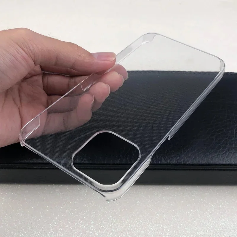 Dla iPhone 14 13 12 iPhone13 iPhone12 Mini 11 Pro XS Max XR X 8 Plus SE 2022 Crystal Invisible Hard PC Cover Clear Glossy Case — zdjęcie produktu 7