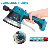 20V Wireless Tiler Vibrator Tiling Machine 6 Speed Automatic Tiles Leveling Adjustment Absorb Power Tool For Makita 18V Battery