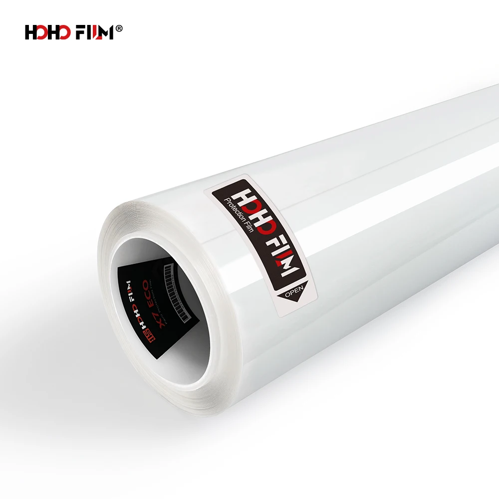 HOHOFILM TPU 7.5MIL 15m PPF Car Paint Protection Film Anti-scratch Self-rapairable film Clear Bra 1.52x15m