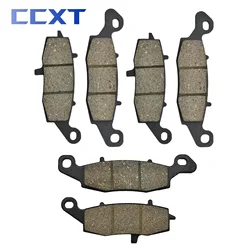 Motorcycle Front Rear Brake Pads for Kawasaki ZR750F 750H Vulcan Nomad VN1500 VN1600 VN1700 Classic Tourer Vaquero 1999-2014