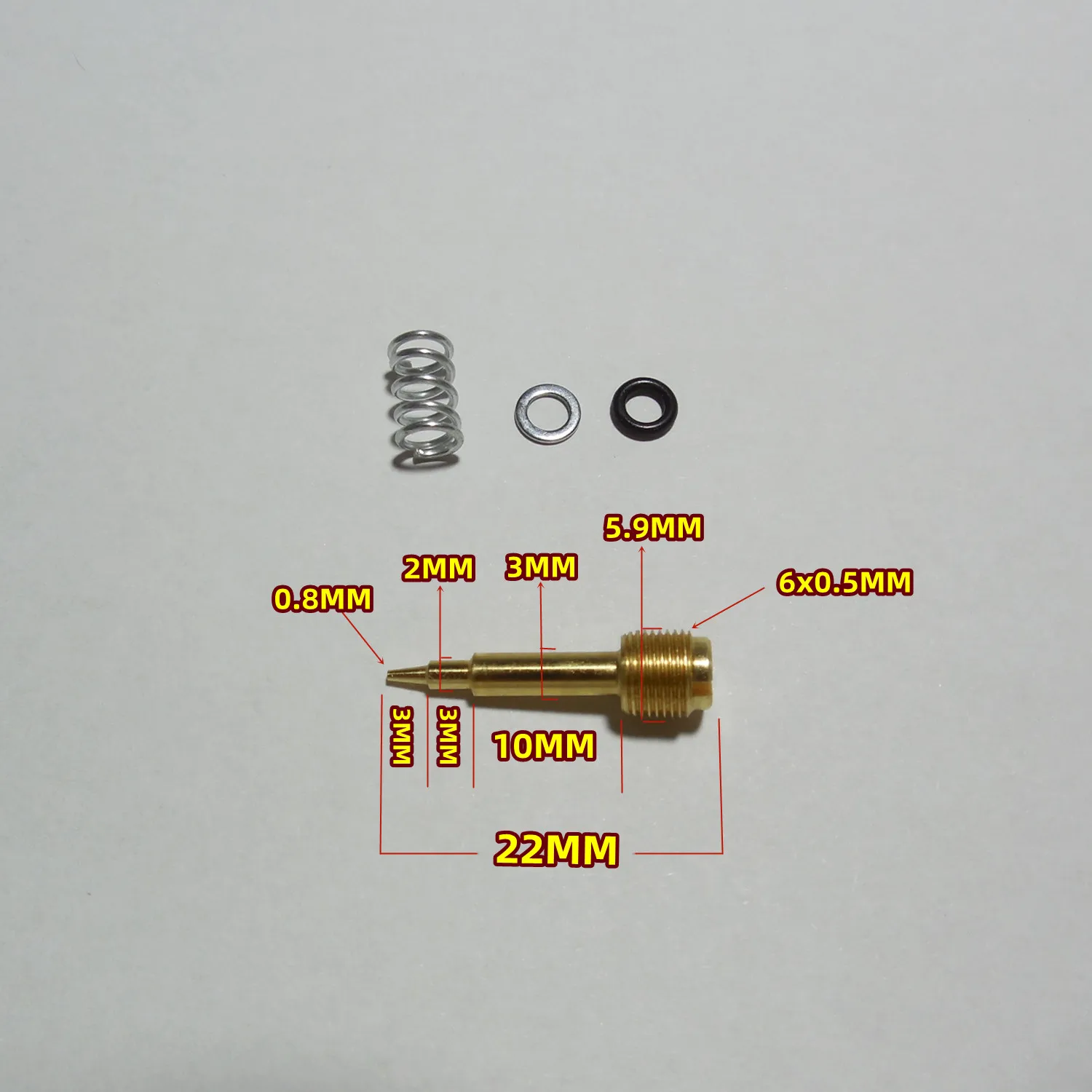 For KTM640 Adventure 98~07 version Motocross Mikuni BST40 Carburetor Repair Kit with Vacuum Diaphragm and Float