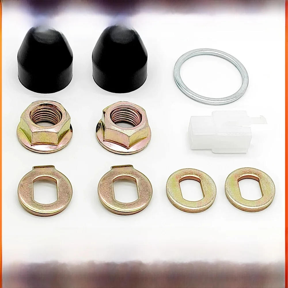 AliExpress Electric Bike Hub Motor Shaft 12/14mm Shaft Screw Cap Washer/Spacer/Nut Cover Electric Bike Hub Lock For 500-5000 Watt Motors