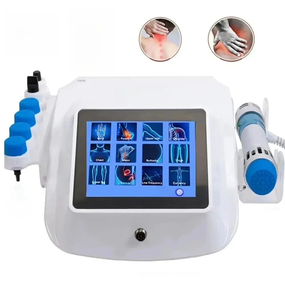 Nieuwste Shockwave-therapiemachine voor ontspanningsbehandelingen en verlichting van rugpijn Schokgolven Massage Tools Lichaamsapparaat Gezondheid - afbeelding 2