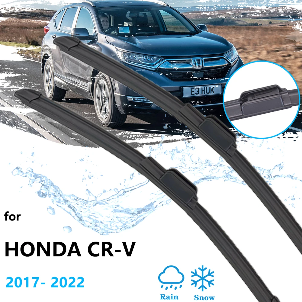 2x для Honda CR-V CRV CR V MK5 2017 2018 2019 2020 2021 2022 передние щетки стеклоочистителя резак резиновые авто аксессуары замена