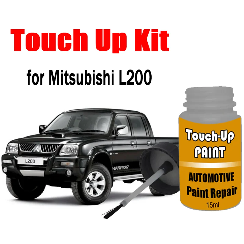 

Car Touch-Up Paint Kit (with brush) for Mitsubishi L200 Paint Scratch Remover Car Paint Care Accessories