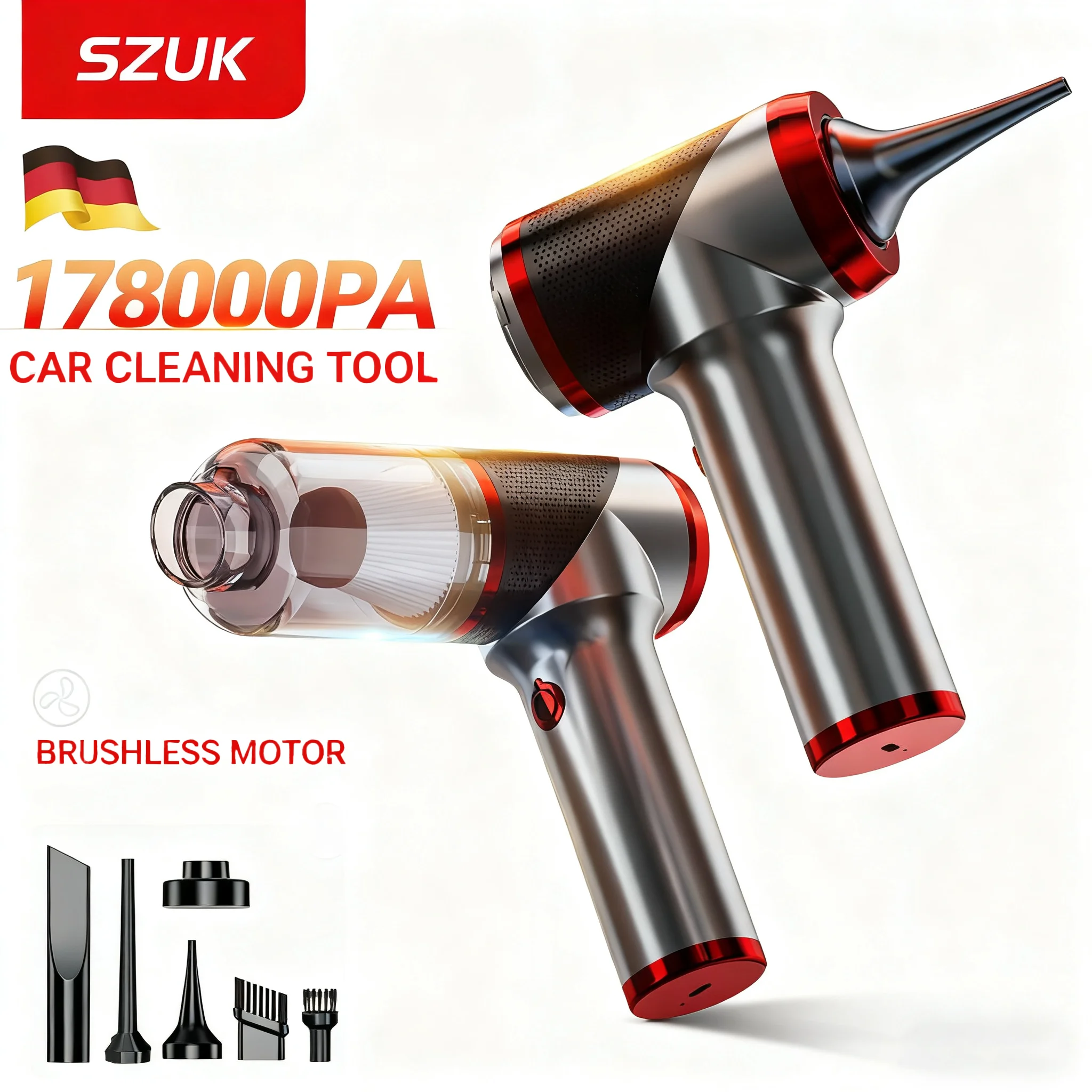 

Car Vacuum Cleaner Portable Small Vacuum Cleaner For Multi Purpose Vehicles Small Household Pump Handheld Car Vacuum Cleaner