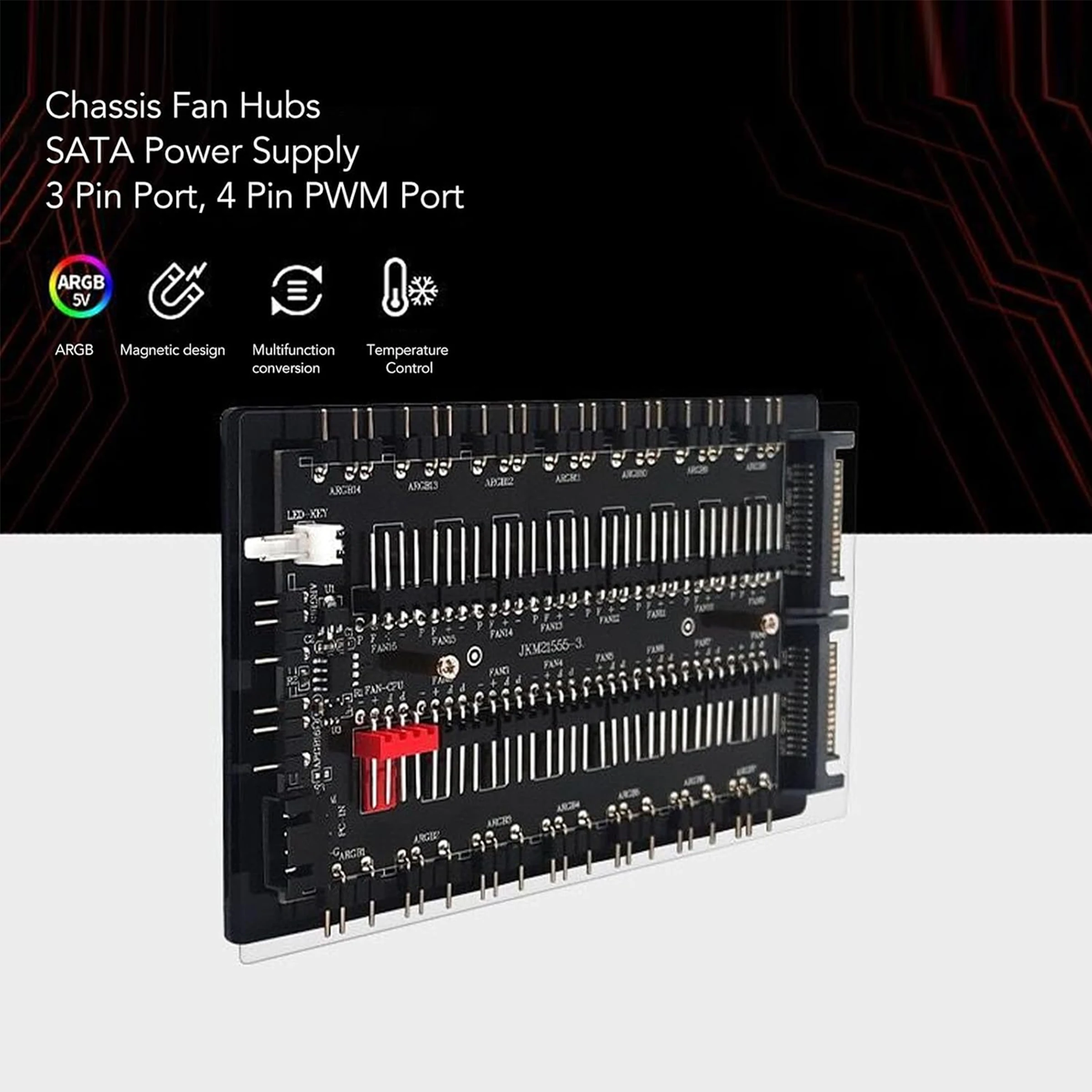 Alimentation SATA ARGB PWM, co - Case Fan Controller avis et prix
