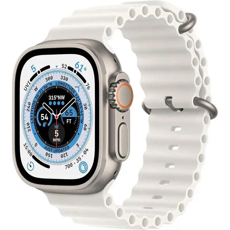 Apple Watch Ultra 1 (2022) Titânio 49mm A2622 (GPS + Celular) Natural - Recondicionado em Boa Condição