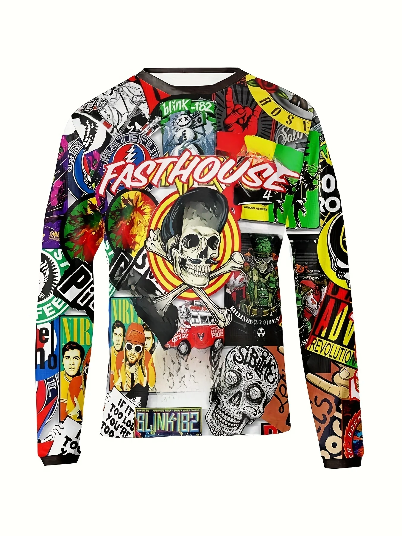 AliExpress Summer men's MOTO Long sleeved quick drying sports motorcycle MTB cycling sports racing sportswear