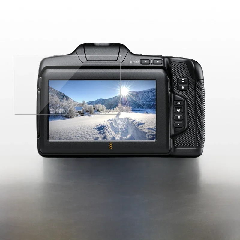 Aparat fotograficzny BMPCC 6K PRO 9H szkło hartowane do Blackmagic Design kieszonkowy aparat kinowy 6K PRO ochrona ekranu LCD Film — zdjęcie produktu 7