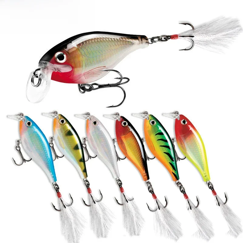 Crankbait Mino Fishing Lure Wagi 12,3 g/8,5 cm Tackle Bass Fishing Lures Trolling Fish Lure Articulos De Pesca Isca Artificial — zdjęcie 2