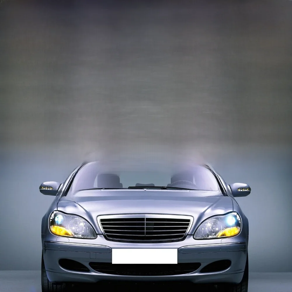 Osłona klosza przedniego reflektora samochodowego Szklana osłona klosza reflektora do Mercedes-Benz W220 S600 S500 S320 S350 S280 1998-2005 — zdjęcie 2
