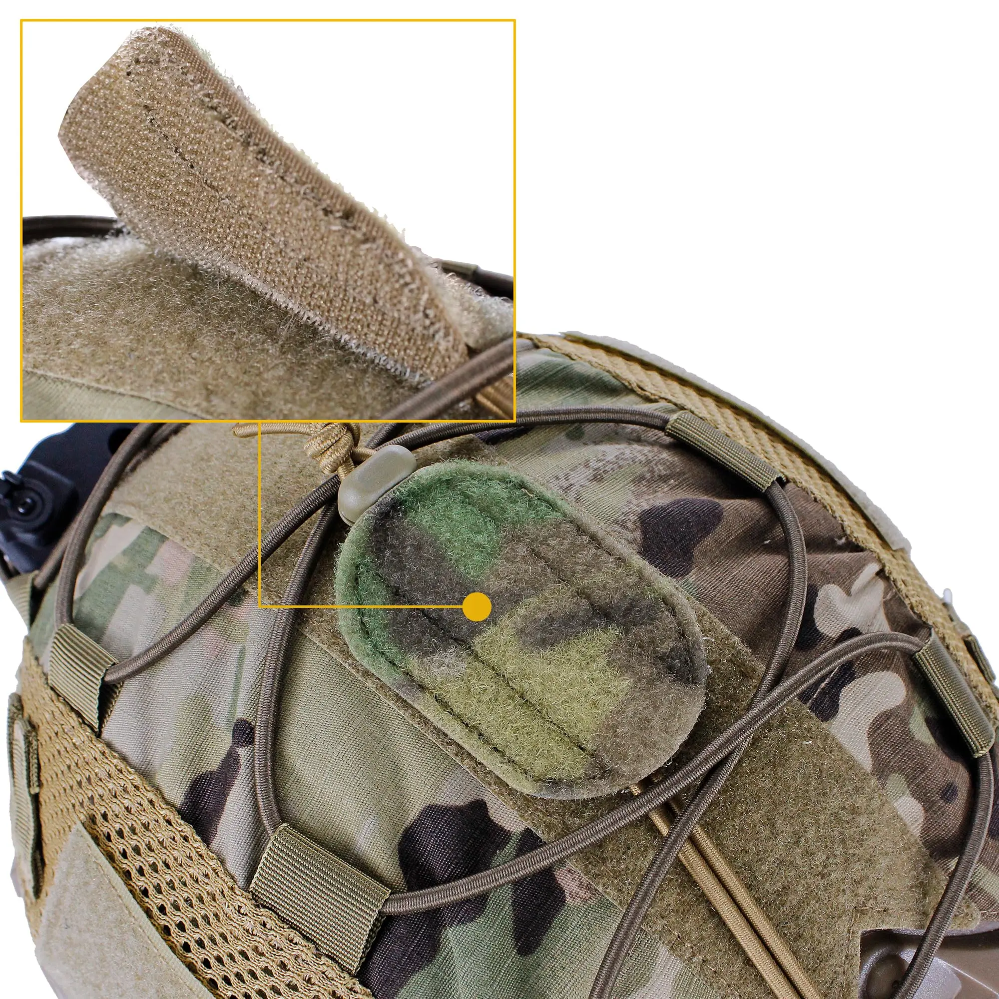 حبل تعزيز NVG التكتيكي، سلك بنجي للاحتفاظ المرن لأجهزة الرؤية الليلية المثبتة على خوذة PVS7 PVS14 PVS31