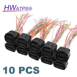 1/5/10 Pcs For Hyundai Matrix Getz Proton Perda 1.6 1.8 Automatic Gear Box Transmission Socket Connector Wire Harness 12 Pin