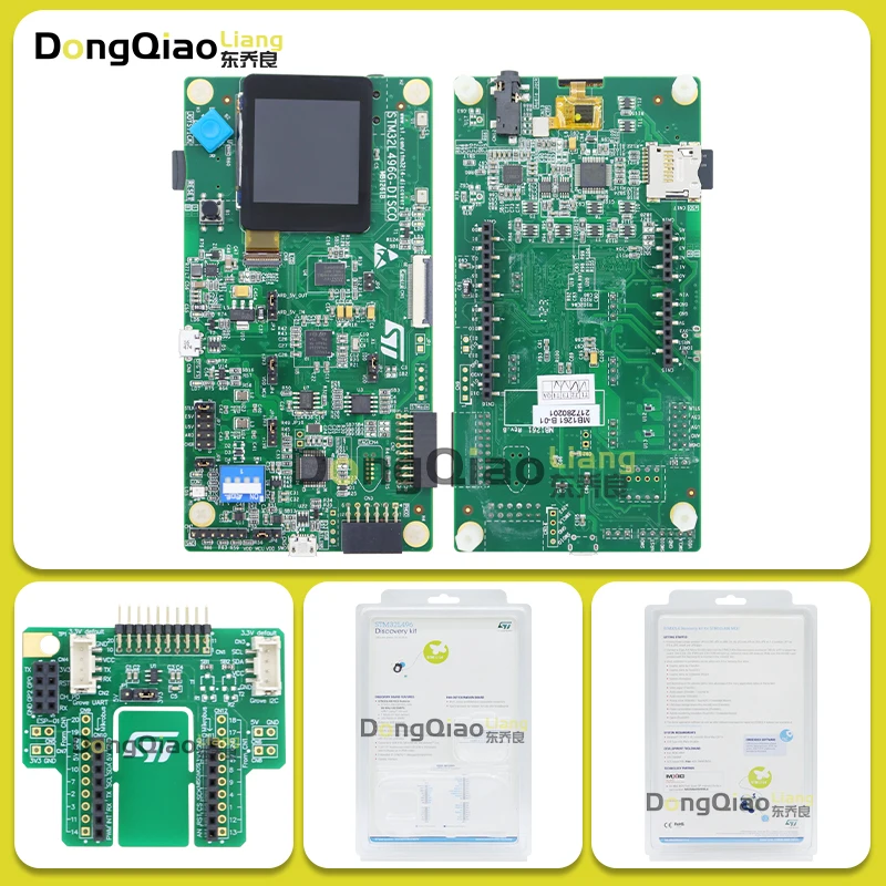 In stock: STM32L496G-DISCO Discovery Kit – Development board featuring the STM32L496AG MCU