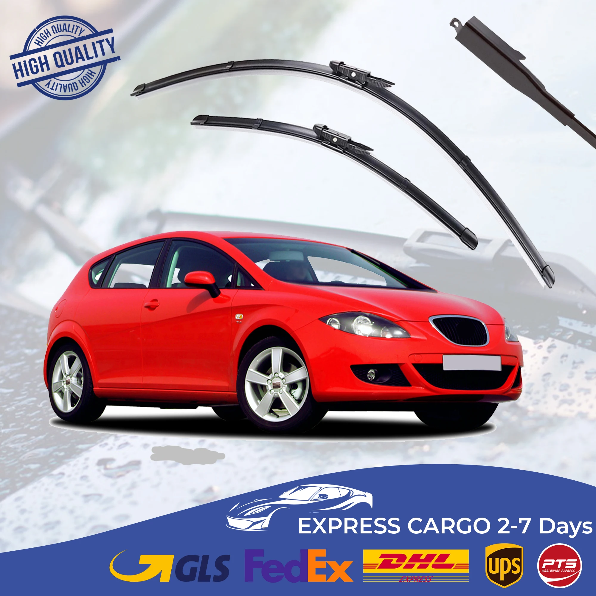 

Car Wiper Blade For Seat Leon 2006 2007 2008 Auto Windscreen Windshield Wipers Blades Window Wash Front