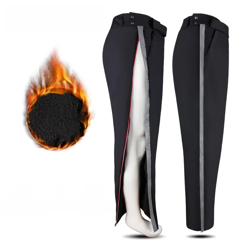 AliExpress NONE Winter Motorcycle Pants Water Windproof Protection Men Riding Warm Leg Cover Outdoor Cycling Knee Pad Fall-Proof Leggings Guard