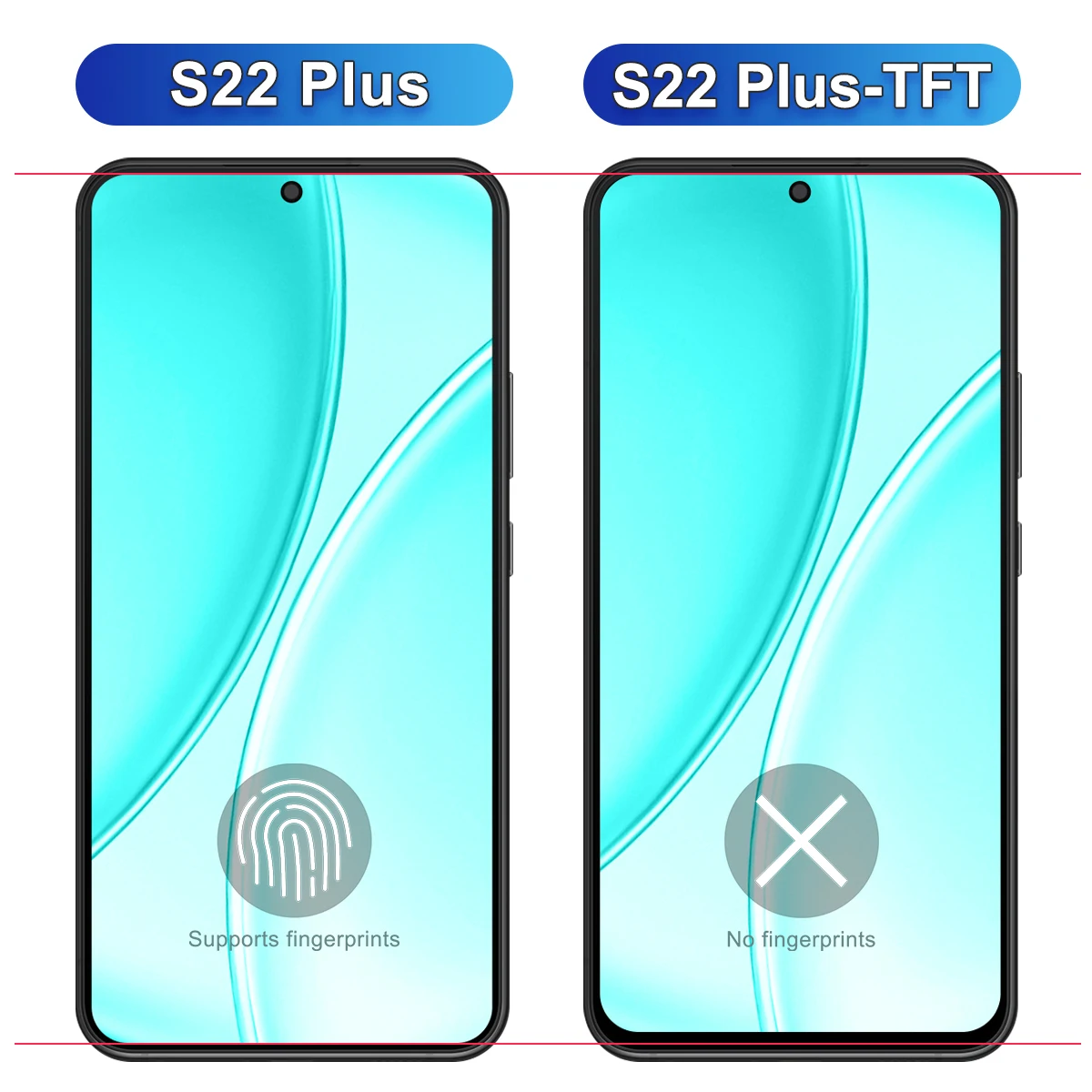 S22 Plus TFT Display Screen Replacement for Samsung Galaxy S22+ 5G S906B S906B/DS Lcd Display Digital Touch Screen With Frame