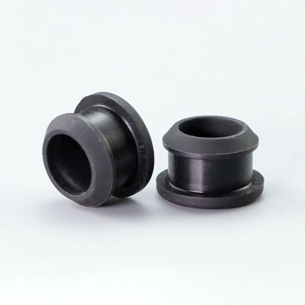 Preto Borracha de Silicone Hole Caps, T Tipo Plug Cover, Snap-on Junta, Blanking End Caps, Seal Stopper, 5mm a 10mm, 15Pcs