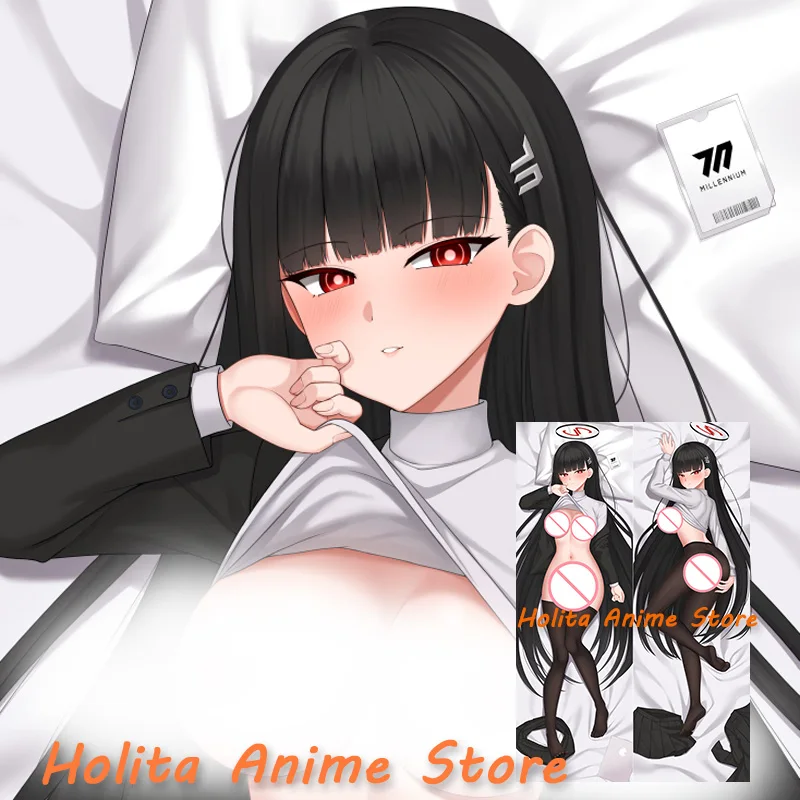 

Двусторонняя наволочка для подушки Dakimakura Rio Tsukatsuki с рисунком из аниме синий архив вайфу в натуральную величину