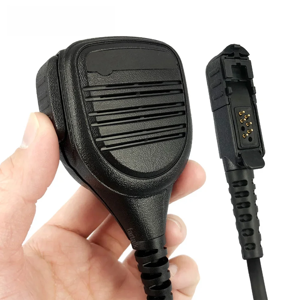 Micphone de alto-falante para motorola, walkie talkie com microfone para motorola xir p6600 p6620