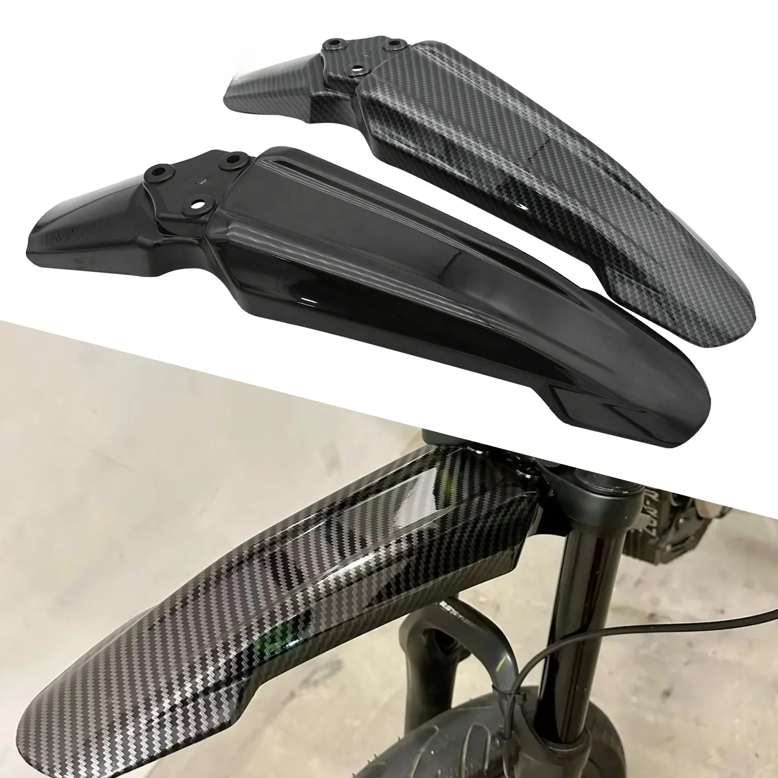 AliExpress NONE Motorcycle Front Fender Mudguards For Sur Ron Sur-Ron SurRon Light Bee X & Light Bee S Electric Bike DNM KKE Fastace Fork Parts