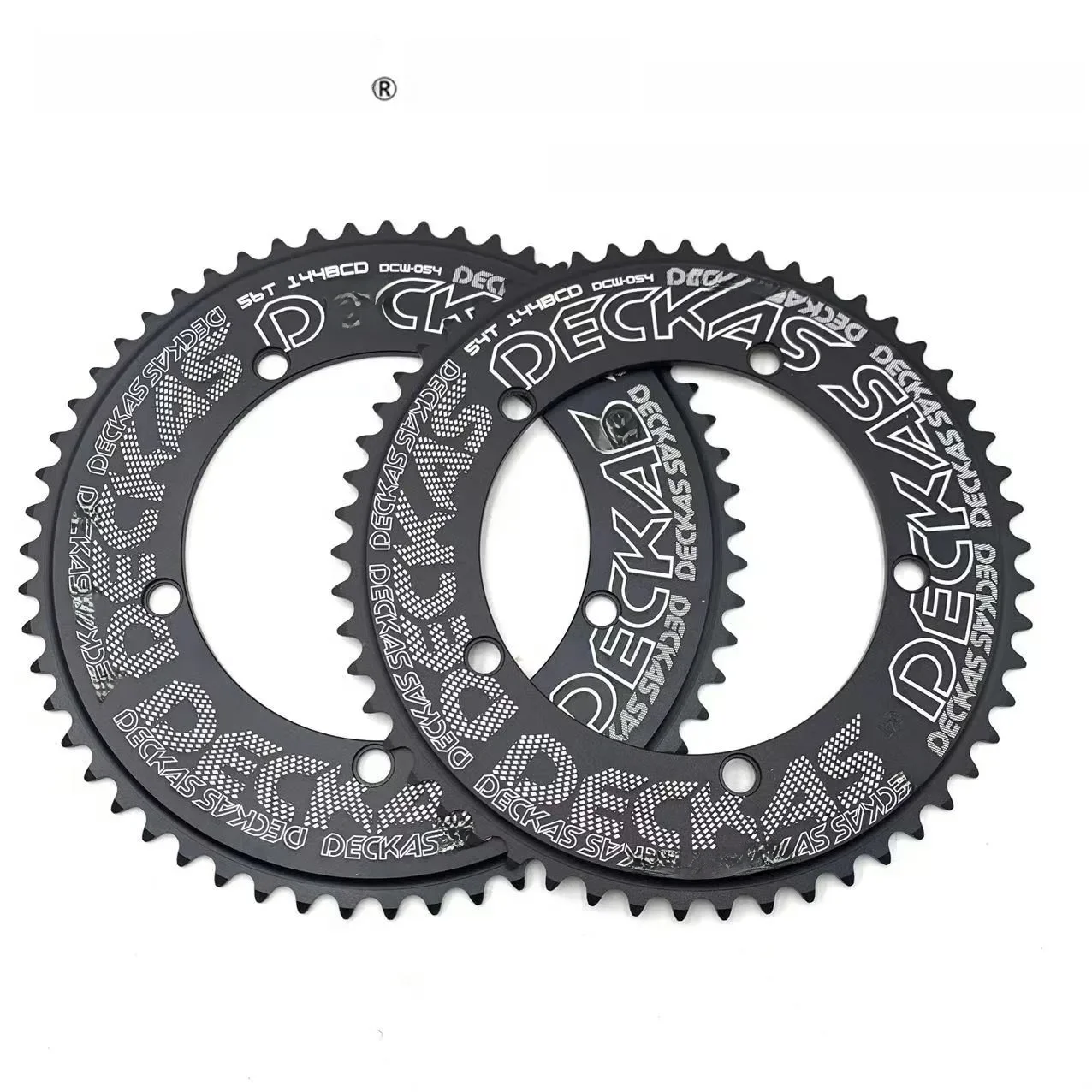 AliExpress Deckas 144BCD Fixed Gear fixie Round Chain ring Track Bike 44T-58T Tooth 144 bcd special single