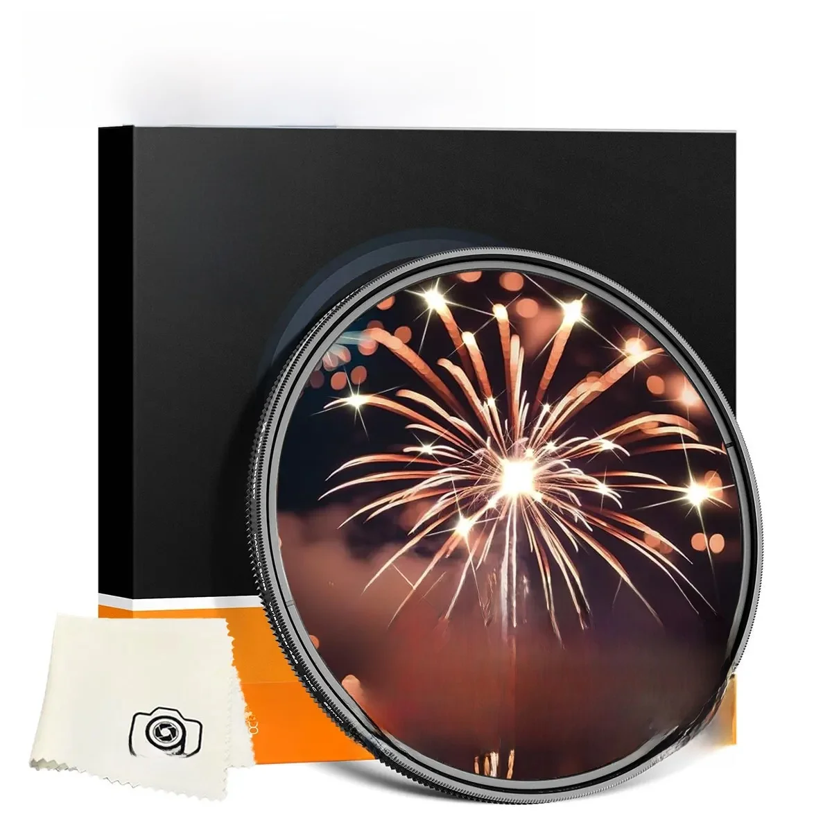 Filtr gwiazdowy K&F Concept 67mm do obiektywu, filtr zmienny 4-8 punktów, 82mm 77mm 52mm 58mm 72mm 67mm, filtr gwiazdowy do aparatu. — zdjęcie produktu 7