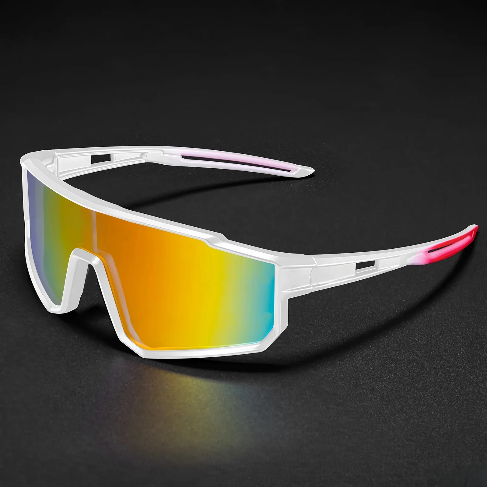 AliExpress SCVCN Sport Eyewear Mountain Bike Sport Cycling Glasses Outdoor Cycling Goggles Men Cycling Sunglasses MTB Sunglasses 1lens