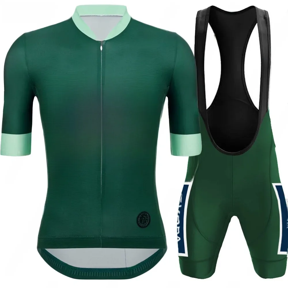 AliExpress Wanty Cycling Jersey 2024 Set Summer BINIAM GIRMAY Green TDF Clothing Road Bike Shirts Suit Bicycle