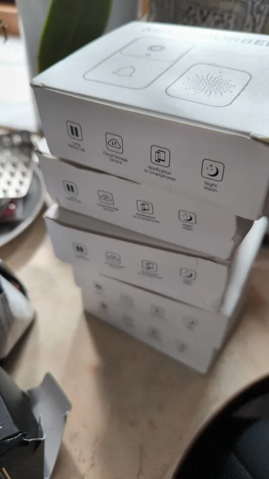 ONENUO WiFi Doorbell Home Tuya WiFi Wireless Doorbell DC AC Battery Powered Camera Bell with Alexa Google Doorbell Camera photo review