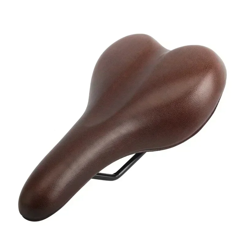 AliExpress NONE 1PC Width 155mm Bicycle Narrow Saddle Two Kinds Black/Brown Color PU Material One Size Foam Rebound Damping