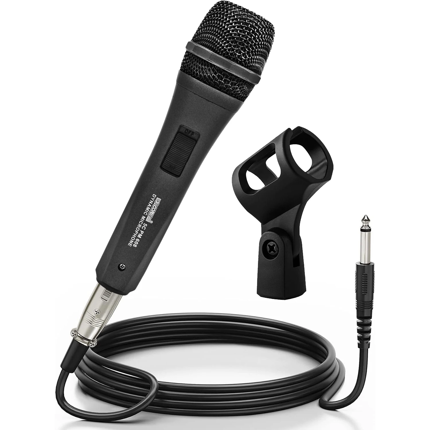 5 الأساسية الديناميكية 2 قطعة ميكروفون سلكي ميكروفون الغناء ميكروفونات محمولة