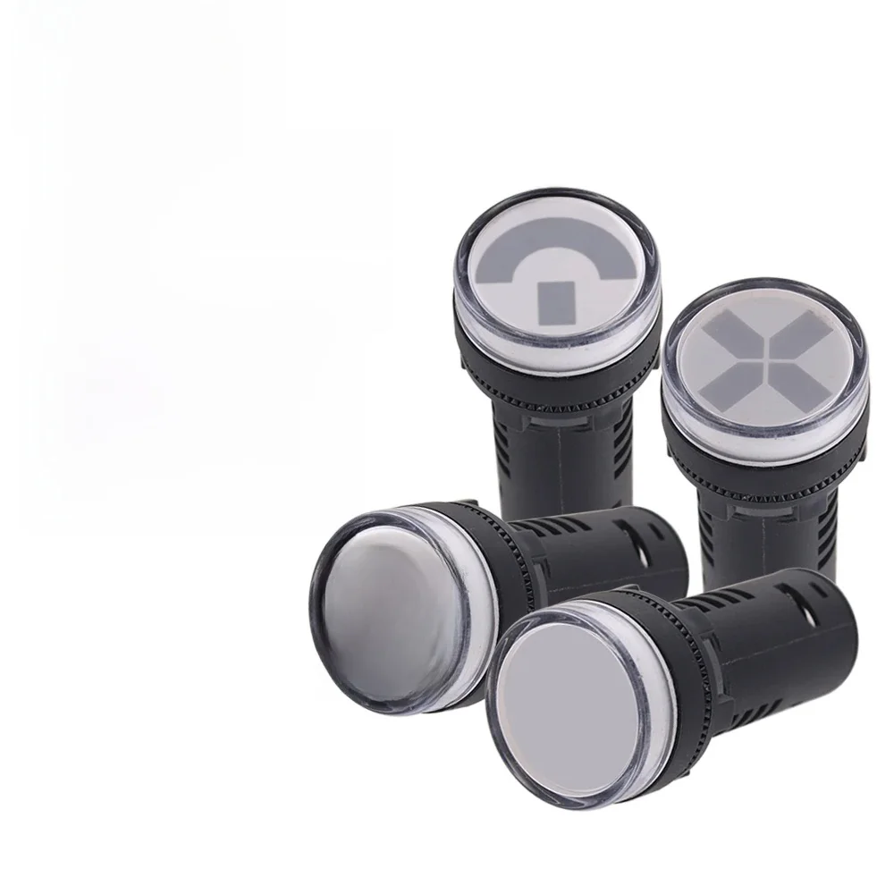 1PC 22MM rouge vert double couleur LED Signal d'alimentation lumière indicateur d'invite de travail ACDC12V 24V 220V AD16-22SS