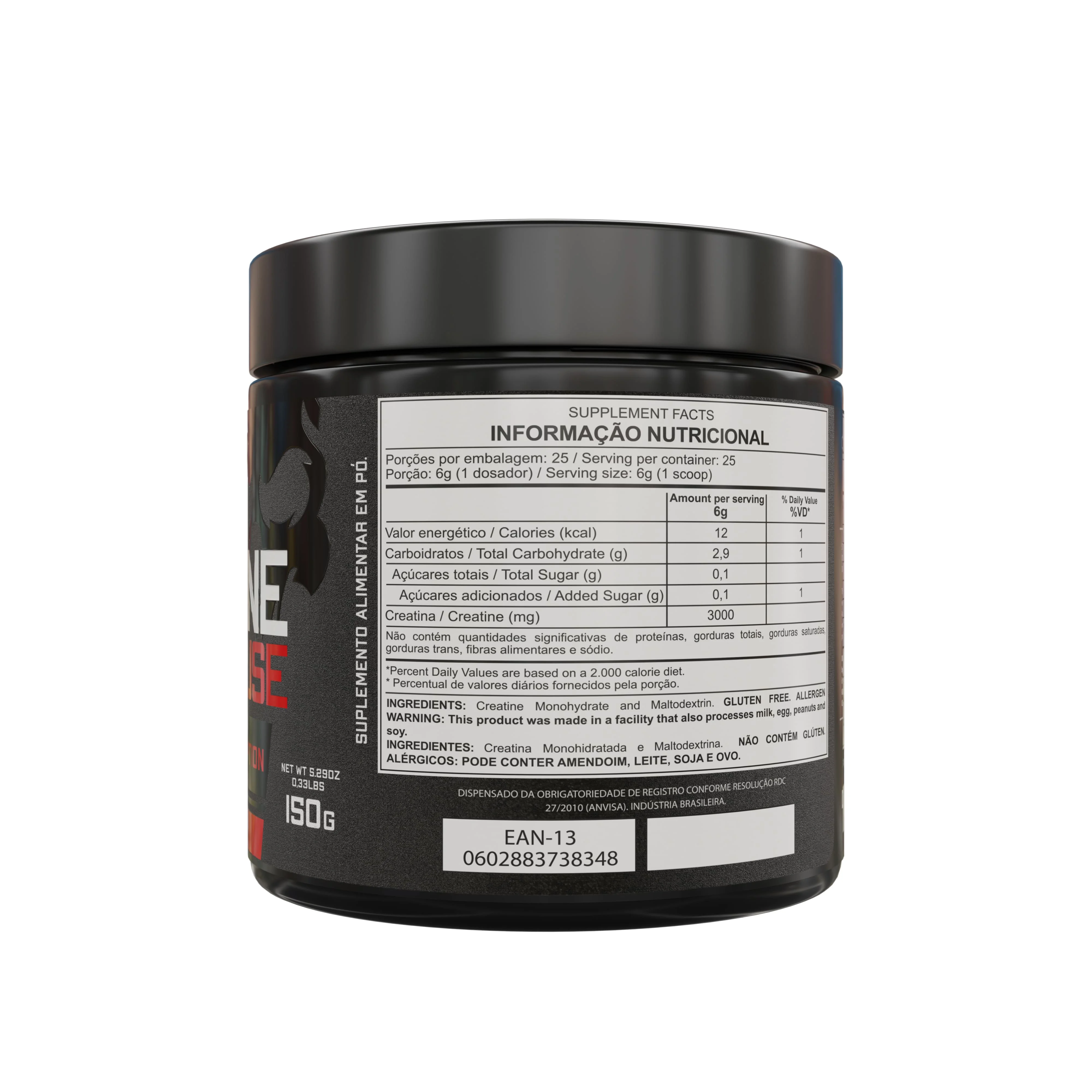 Creatine Monohydrate Fuse 150g - Dark Lab