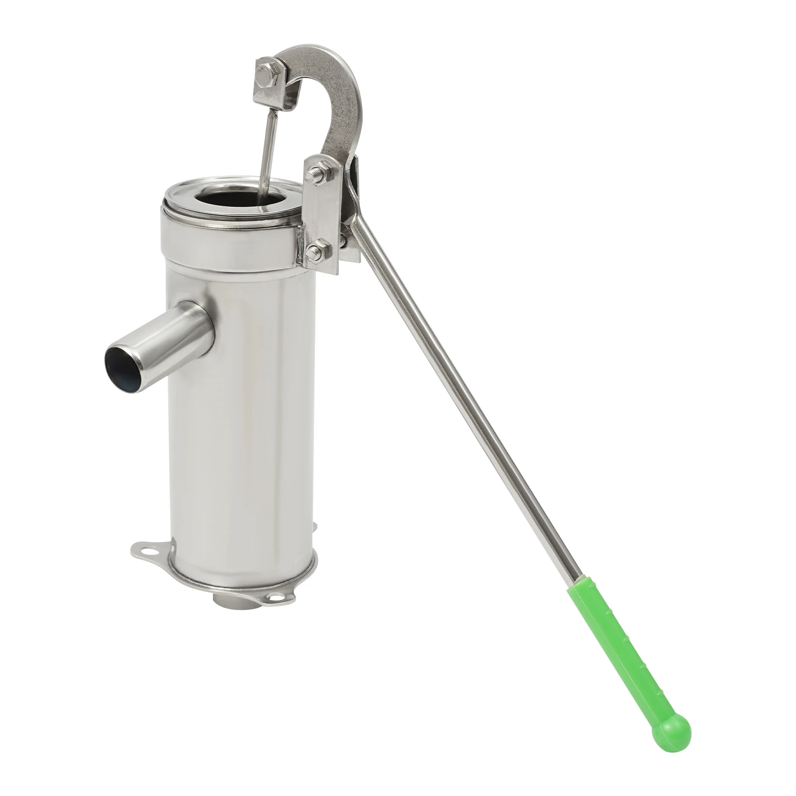 Manuelle Wasserpumpe aus Edelstahl für den Haushalt, Handschüttel-Saugpumpe – Detail 4