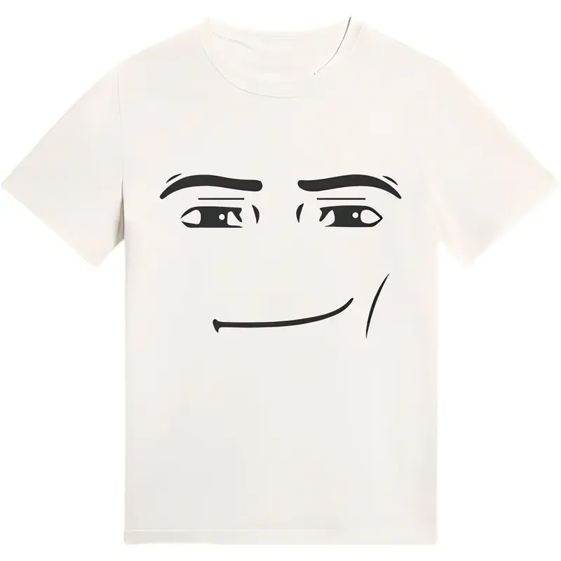 

100% Cotton Man Face T-Shirt Meme Shirt Funny shirt Gift For Gamers Classic Vintage T-shirt Collection